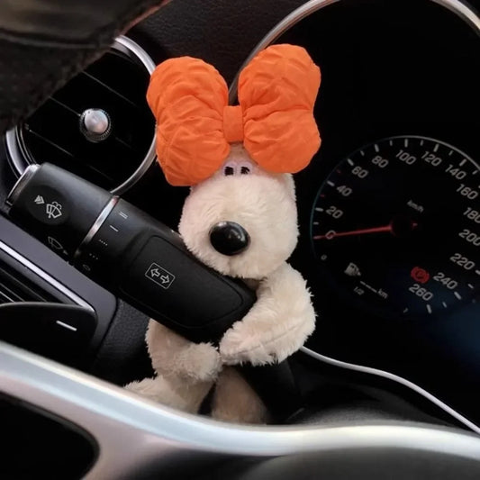 Cute Doll Puppy Car Bumper Decoration