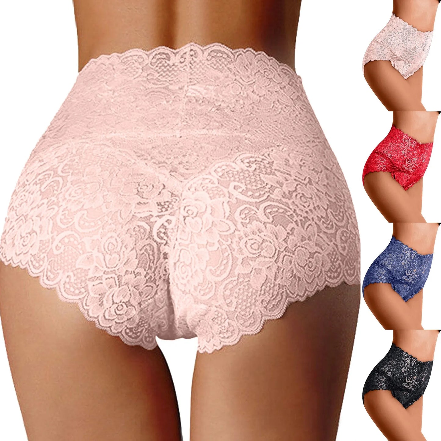 Thin Hollow Lace Underwear