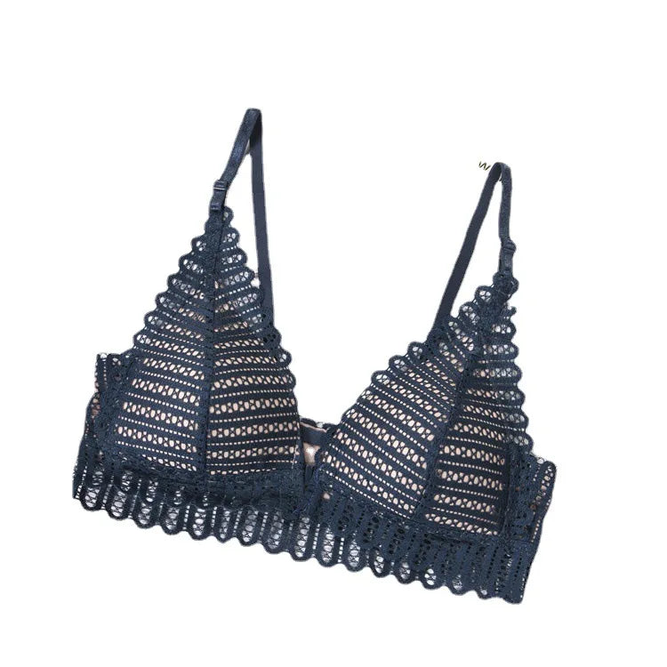 French Lace Triangle Cup Bra